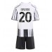 Juventus Lois Openda #20 Hjemmedraktsett Barn 2025-26 Kortermet (+ Korte bukser)